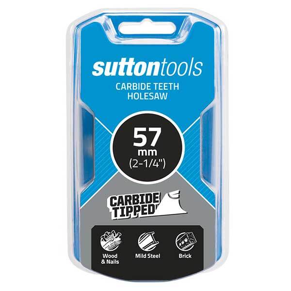 Sutton H1280570 57mm Carbide Tipped Hole Saw