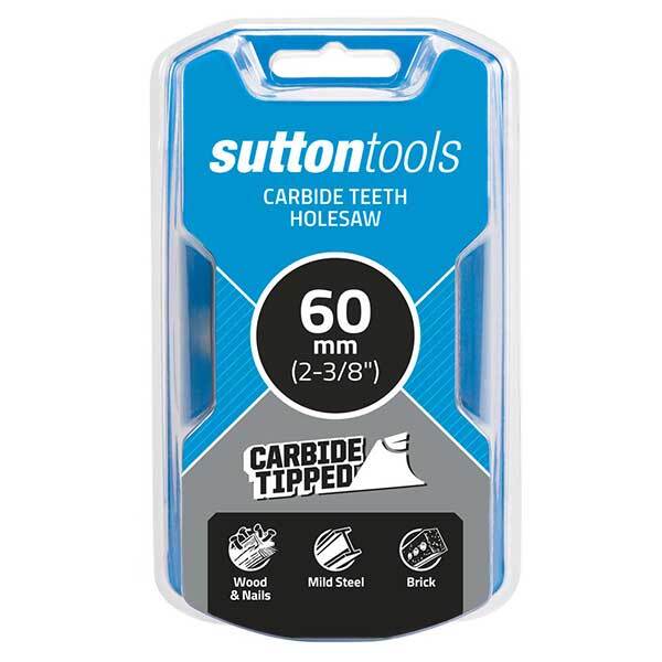 Sutton H1280600 60mm Carbide Tipped Hole Saw