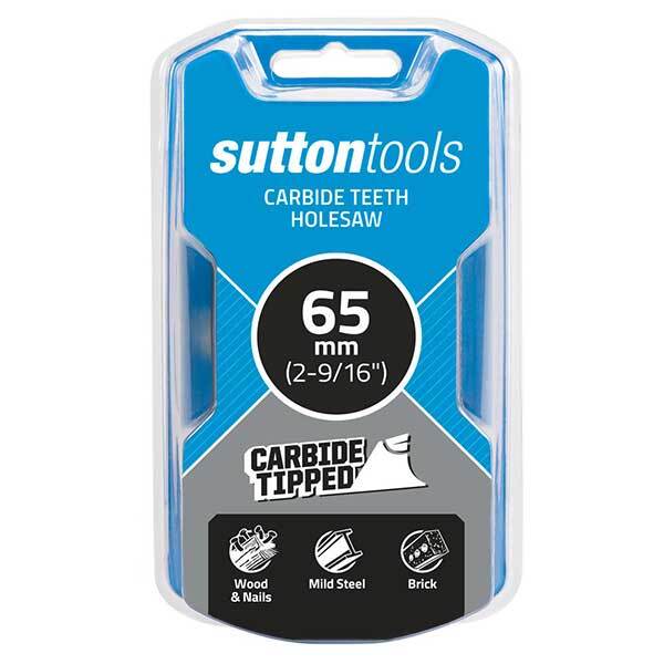 Sutton H1280650 65mm Carbide Tipped Hole Saw
