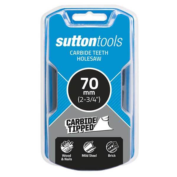 Sutton H1280700 70mm Carbide Tipped Hole Saw
