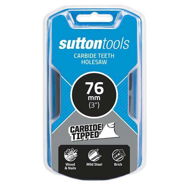 Sutton H1280760 76mm Carbide Tipped Hole Saw