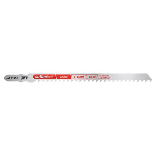 Sutton H4421302 Jigsaw Blade Wood Clean Cut 130mm 8.5 TPI 2 Pack2