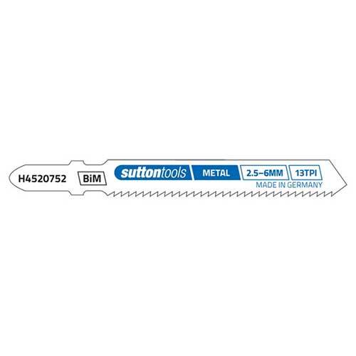 Sutton H4520752 Jigsaw Blade Metal Long Life 75mm 13 TPI 2 Pack2