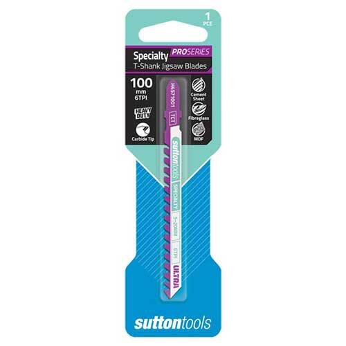 Sutton H4571001 Jigsaw Blade Speciality TCT Ultra 100mm 6 TPI1