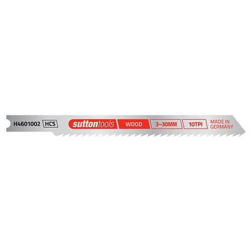 Sutton H4601002 Jigsaw Blade U-Shank Wood Clean Cut 100mm 10 TPI 2 Pack2