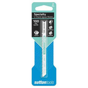 Sutton H4641002 Jigsaw Blade U-Shank Speciality Plastic 100mm 8.5 TPI 2 Pack1