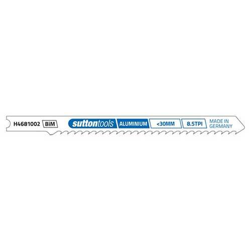 Sutton H4681002 Jigsaw Blade U-Shank Aluminium Metal 100mm 8.5 TPI 2 Pack2