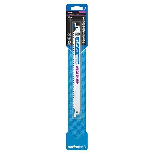Sutton - H510 Metal Reciprocating Blades 2.5 - 10mm Mega Sharp - AIMS Industrial Supplies
