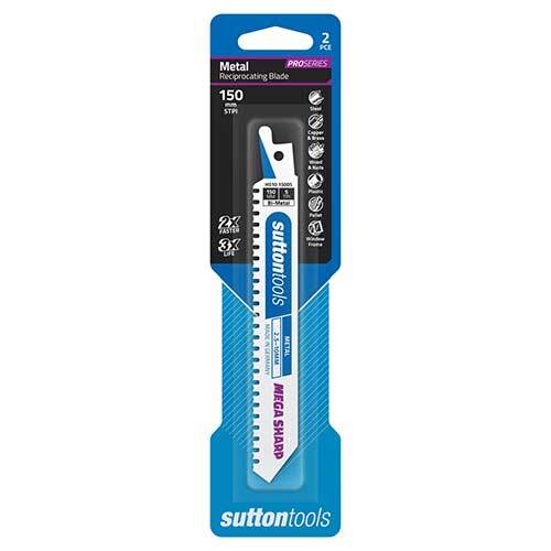 Sutton - H510 Metal Reciprocating Blades 2.5 - 10mm Mega Sharp - AIMS Industrial Supplies