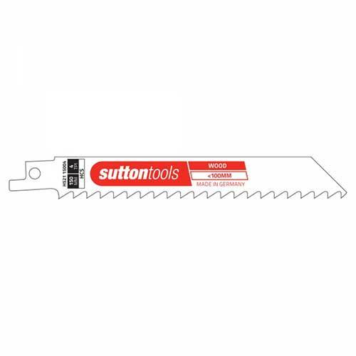 Sutton H52115004 150mm Wood Reciprocating Blade General Purpose 4 TPI 2 Pack - AIMS Industrial Supplies