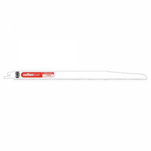 Sutton H52730008 300mm Wood & Nail Reciprocating Blade Plunge Cut 5-8 TPI 2 Pack2