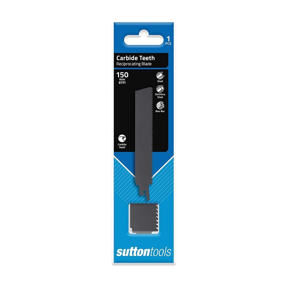 Sutton H539 TCT Reciprocating Saw Blade Carbide Teeth