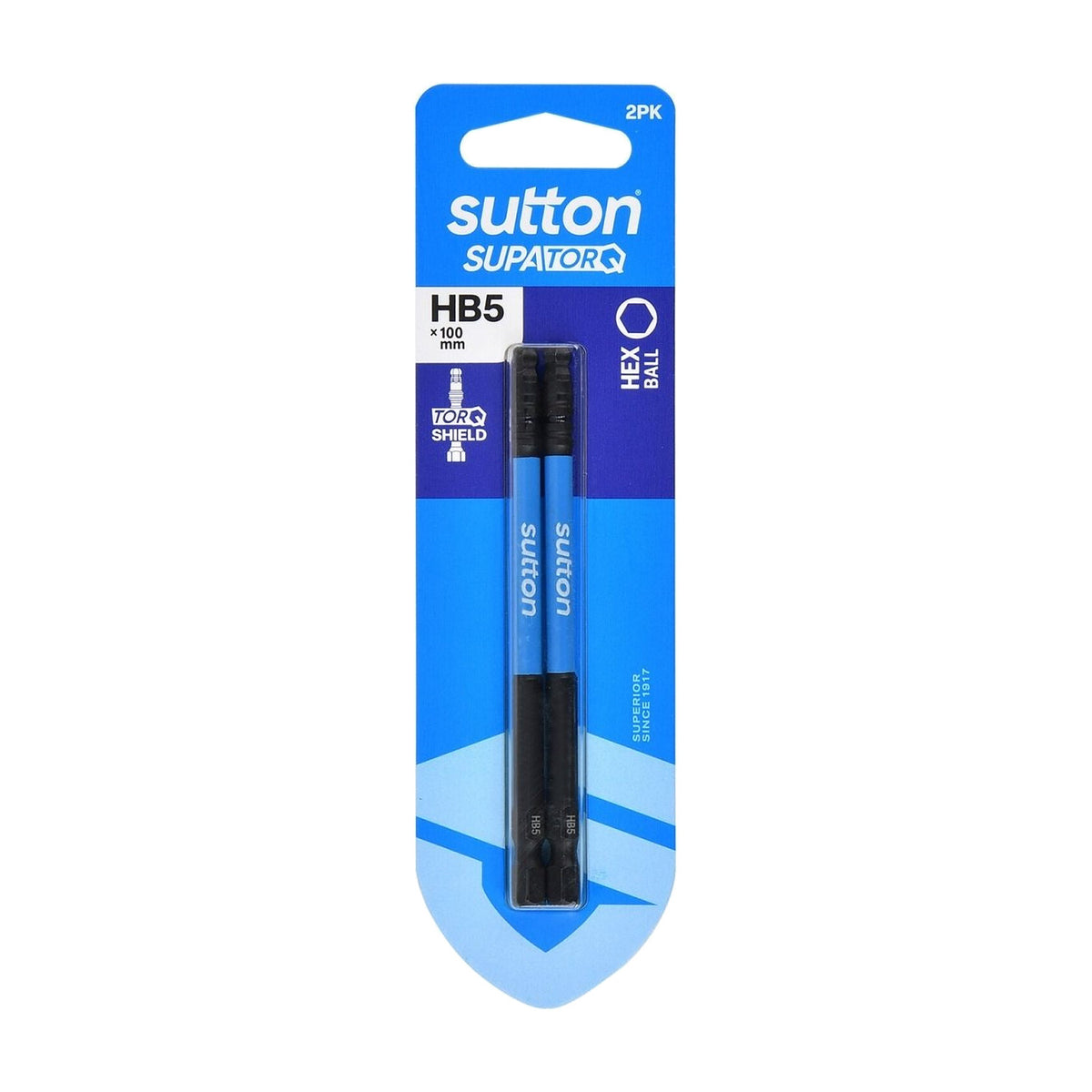 Sutton Hex Ball Screwdriver Bit S210 Supatorq