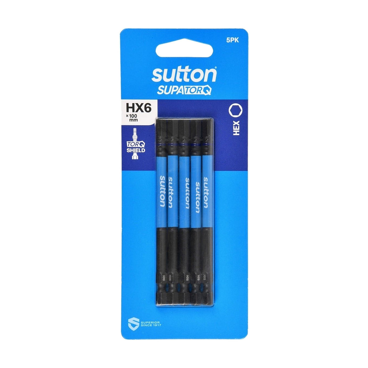 Sutton Hex Screwdriver Bit S206 Supatorq