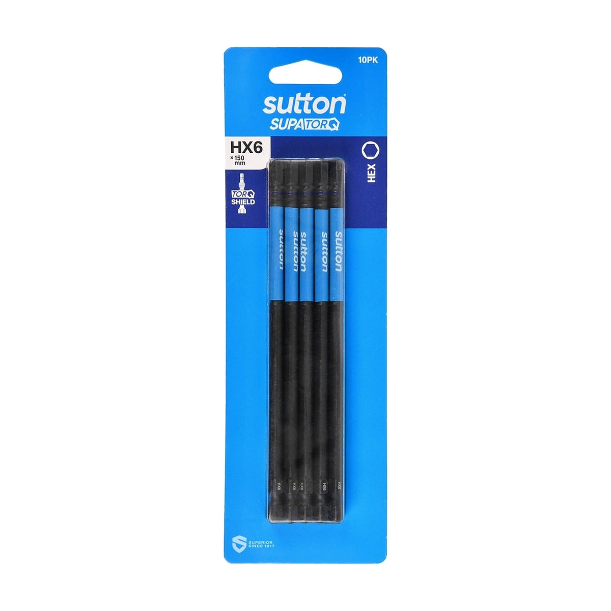 Sutton Hex Screwdriver Bit S206 Supatorq
