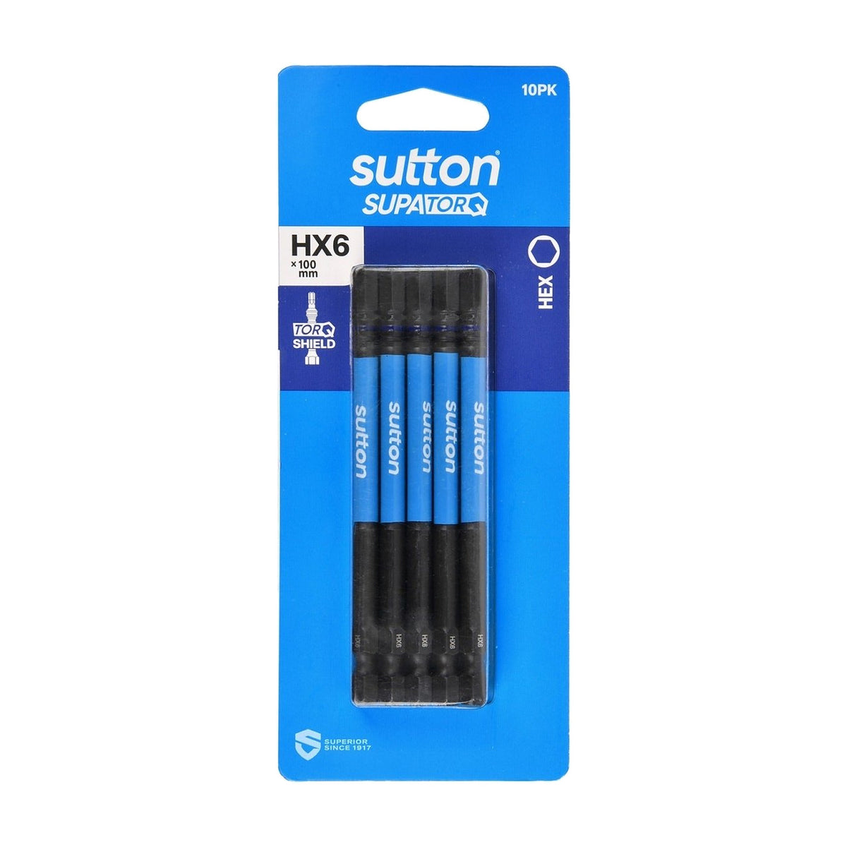 Sutton Hex Screwdriver Bit S206 Supatorq