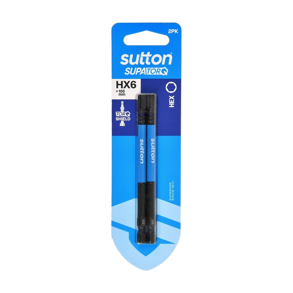 Sutton Hex Screwdriver Bit S206 Supatorq
