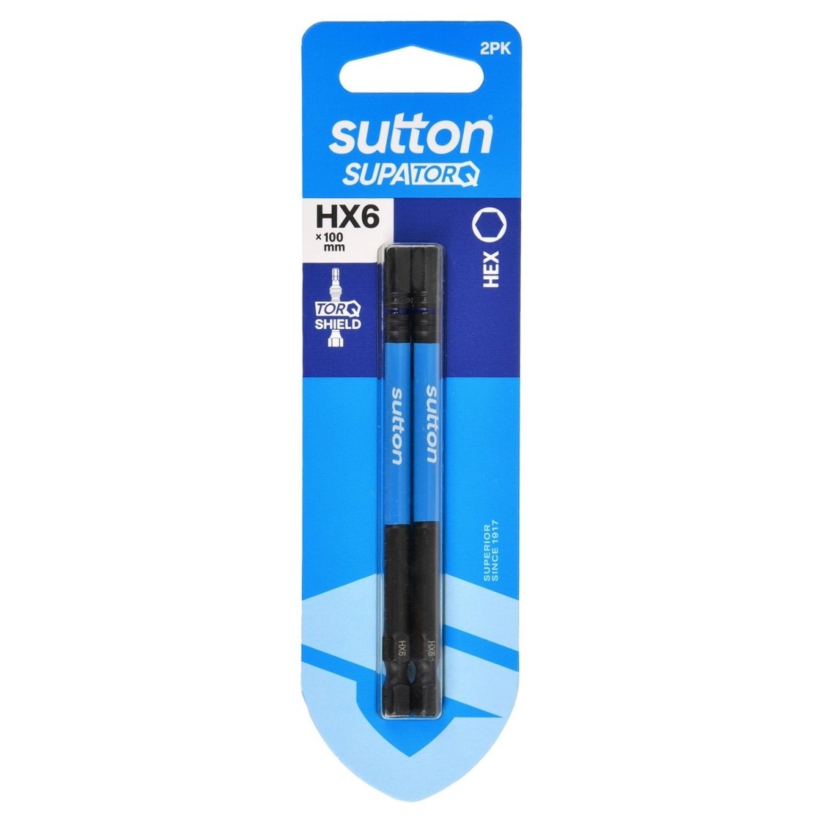 Sutton Hex Screwdriver Bit S206 Supatorq - AIMS Industrial Supplies