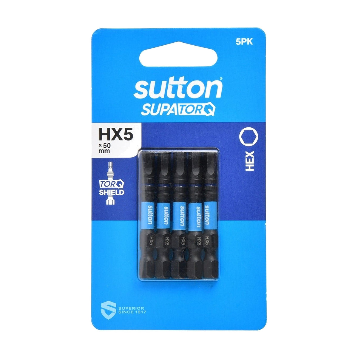 Sutton Hex Screwdriver Bit S206 Supatorq