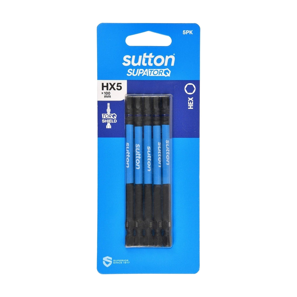 Sutton Hex Screwdriver Bit S206 Supatorq
