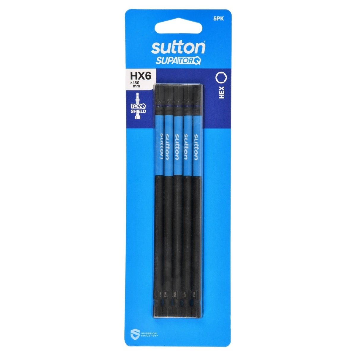 Sutton Hex Screwdriver Bit S206 Supatorq - AIMS Industrial Supplies