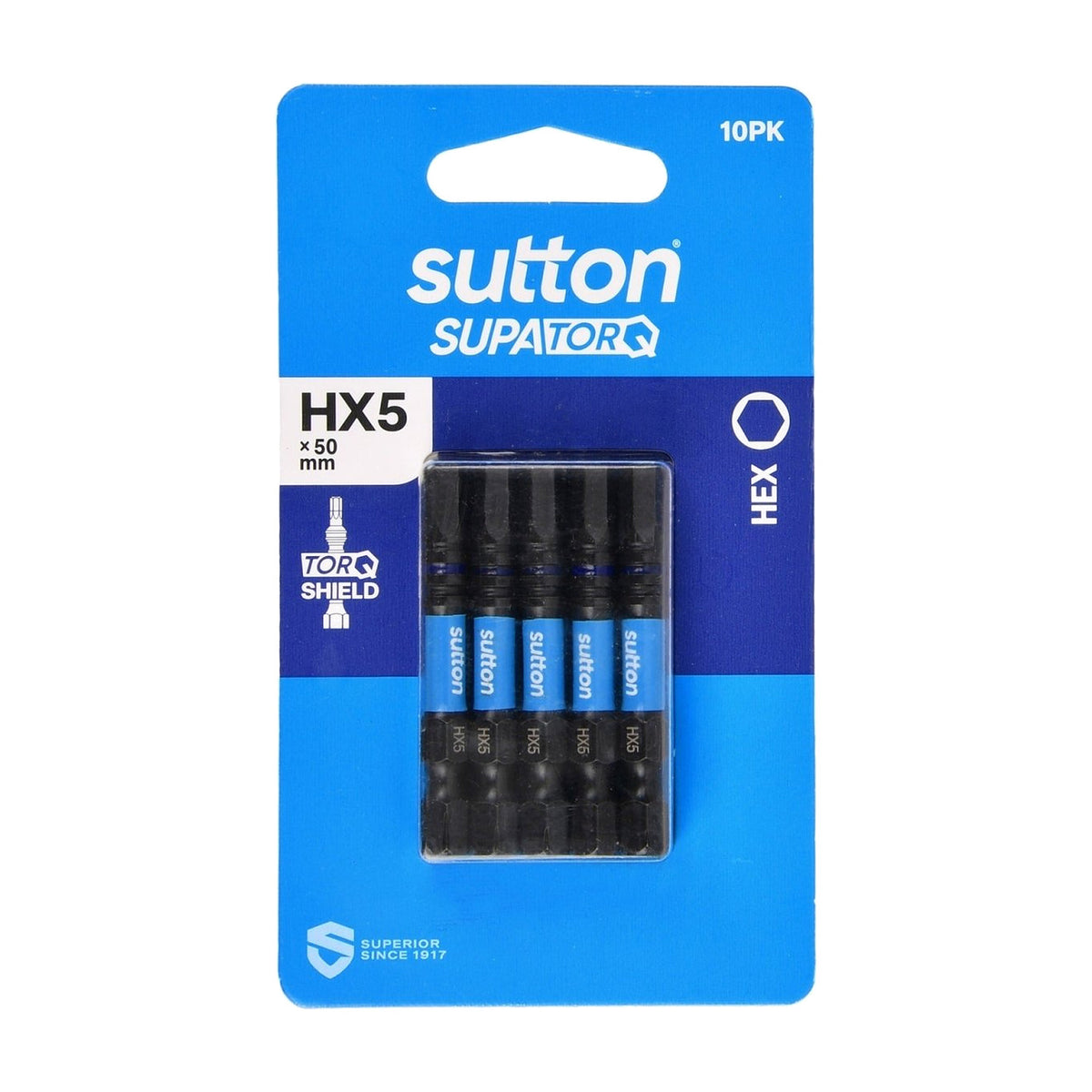 Sutton Hex Screwdriver Bit S206 Supatorq