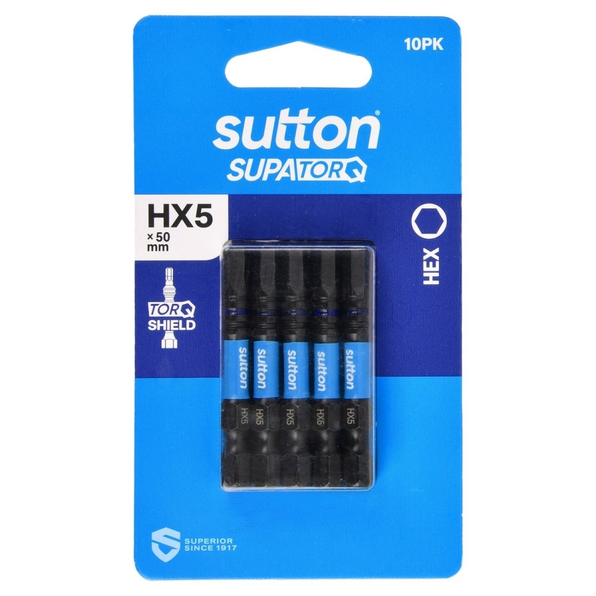 Sutton Hex Screwdriver Bit S206 Supatorq - AIMS Industrial Supplies