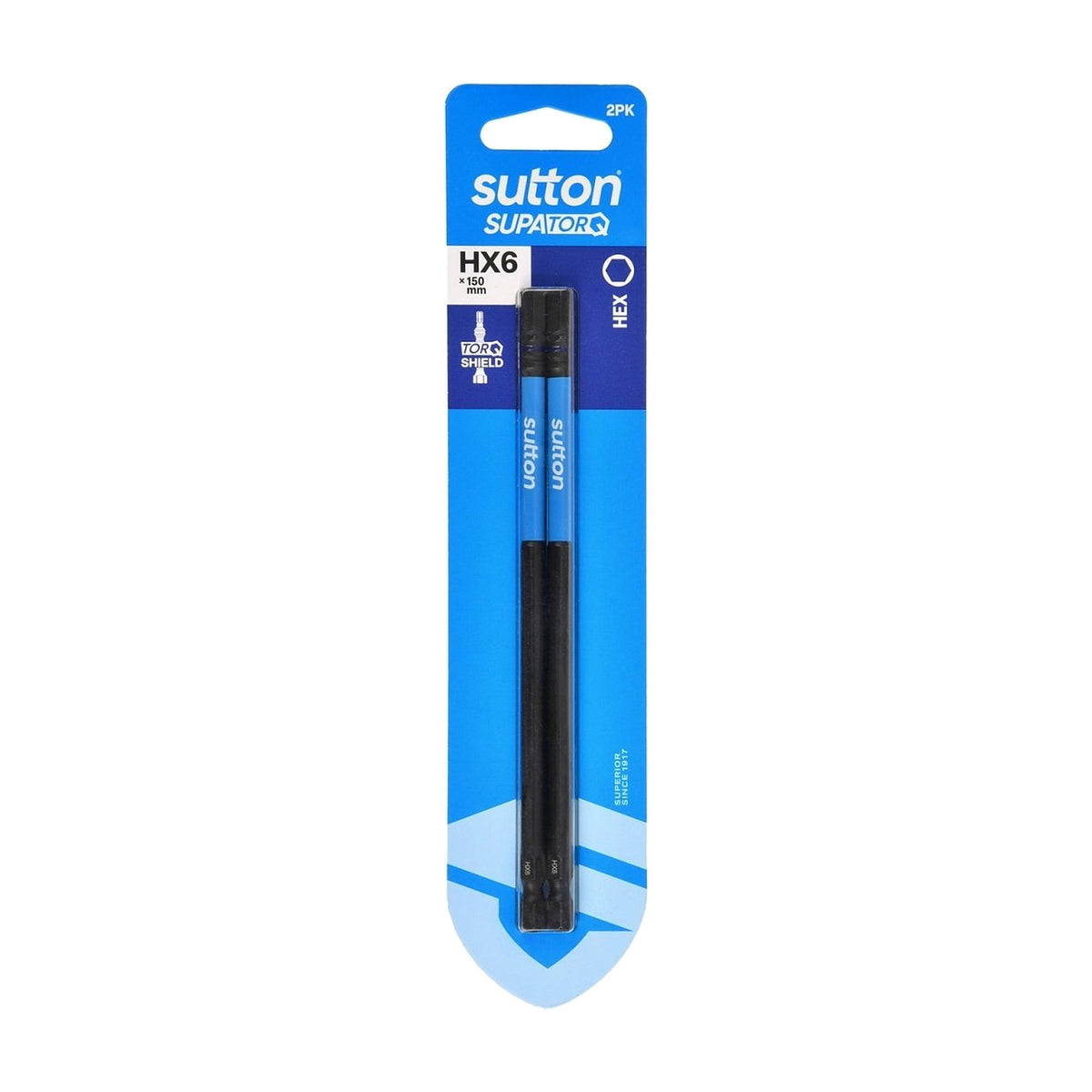 Sutton Hex Screwdriver Bit S206 Supatorq