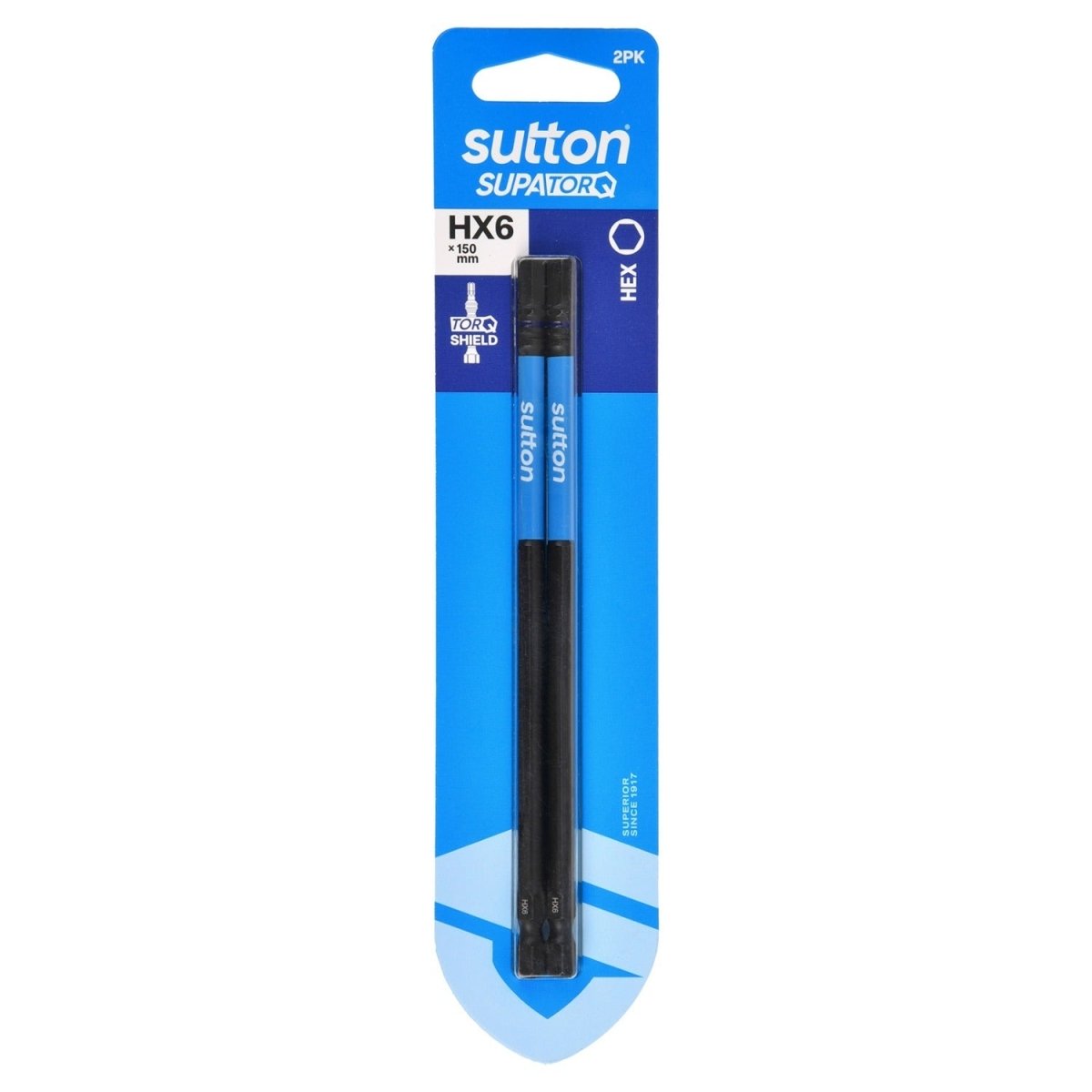 Sutton Hex Screwdriver Bit S206 Supatorq - AIMS Industrial Supplies
