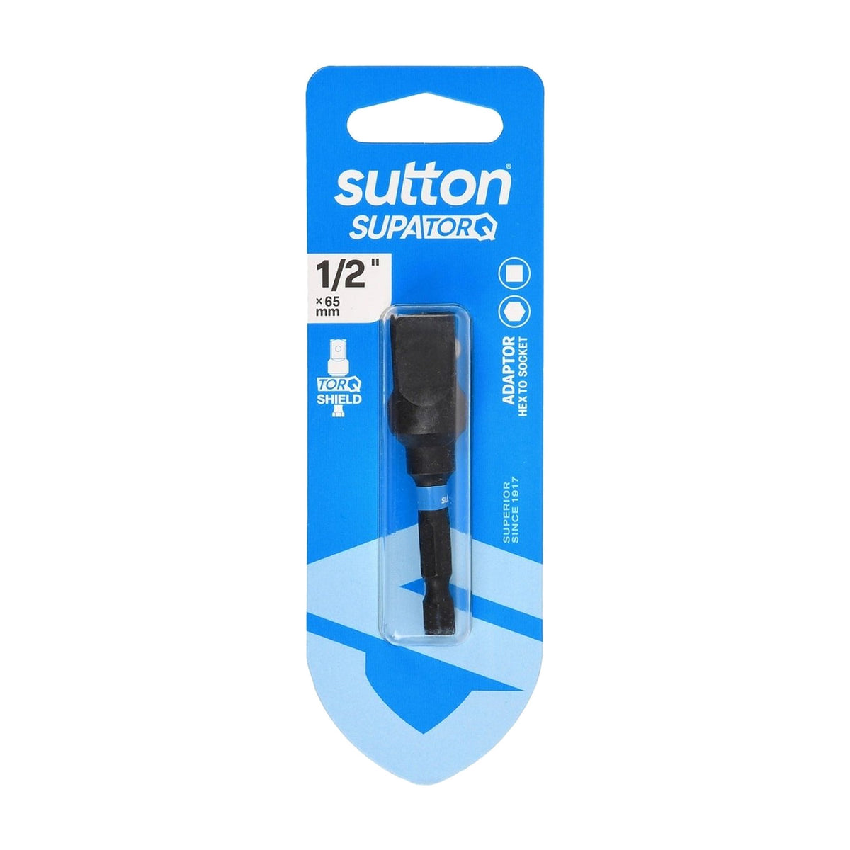 Sutton Hex To Socket Bit Adaptor S240