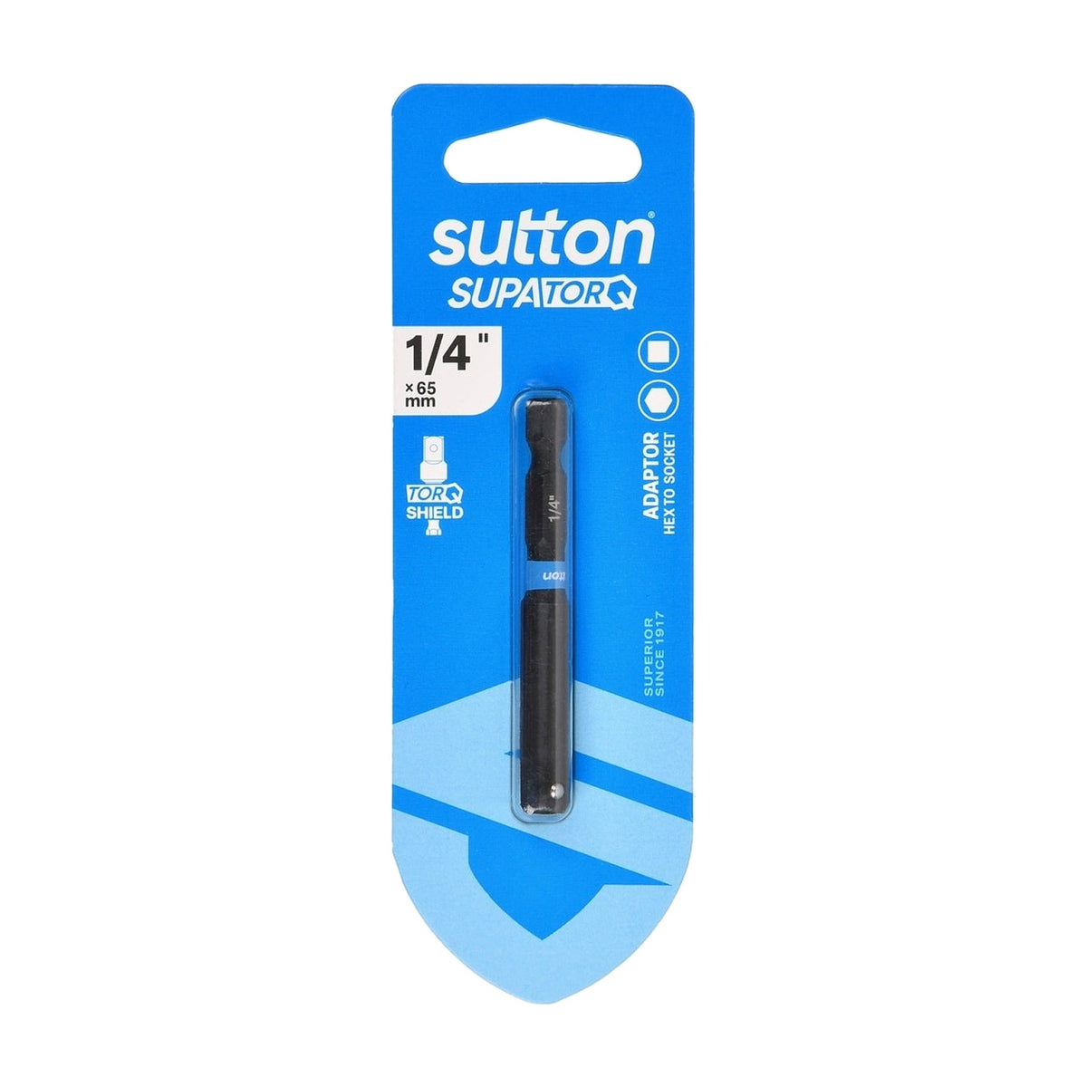 Sutton Hex To Socket Bit Adaptor S240