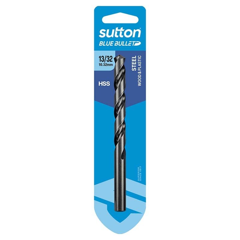 Sutton HSS Blue Bullet Jobber Drill Bit Imperial - D102 - AIMS Industrial Supplies