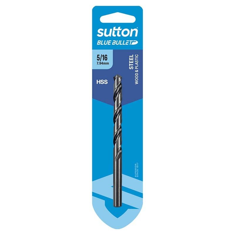 Sutton HSS Blue Bullet Jobber Drill Bit Imperial - D102 - AIMS Industrial Supplies