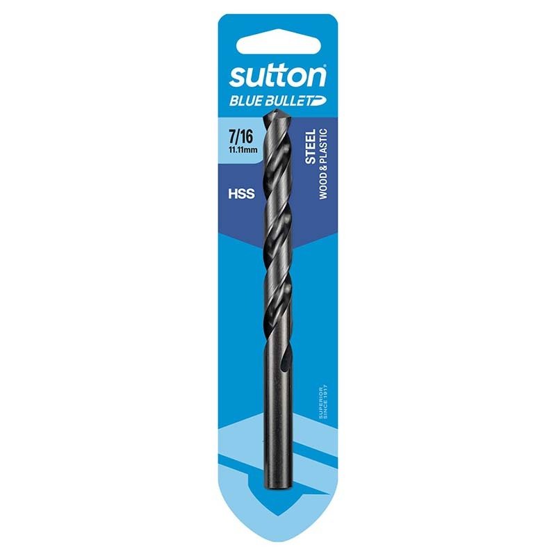 Sutton HSS Blue Bullet Jobber Drill Bit Imperial - D102 - AIMS Industrial Supplies