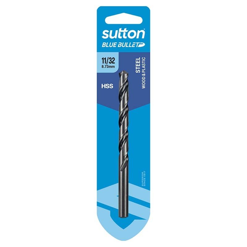 Sutton HSS Blue Bullet Jobber Drill Bit Imperial - D102 - AIMS Industrial Supplies