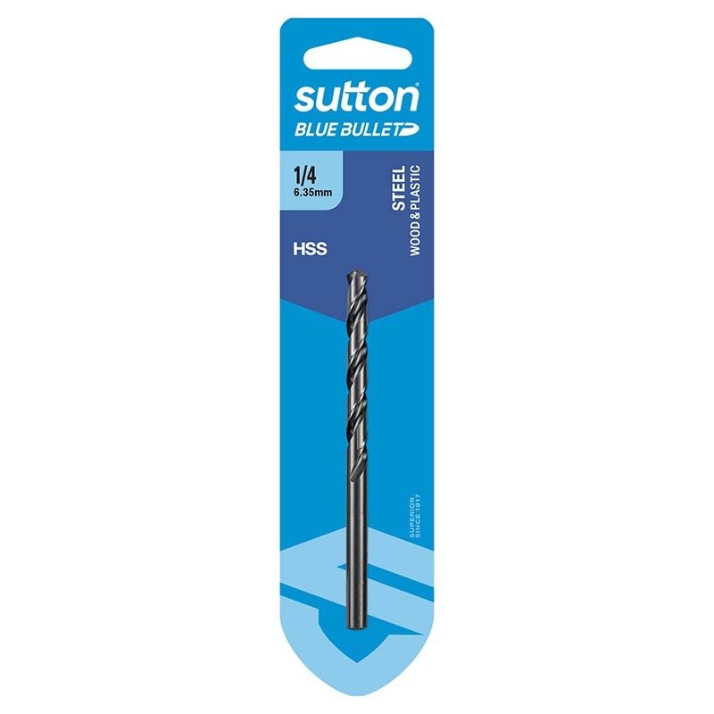 Sutton HSS Blue Bullet Jobber Drill Bit Imperial - D102 - AIMS Industrial Supplies