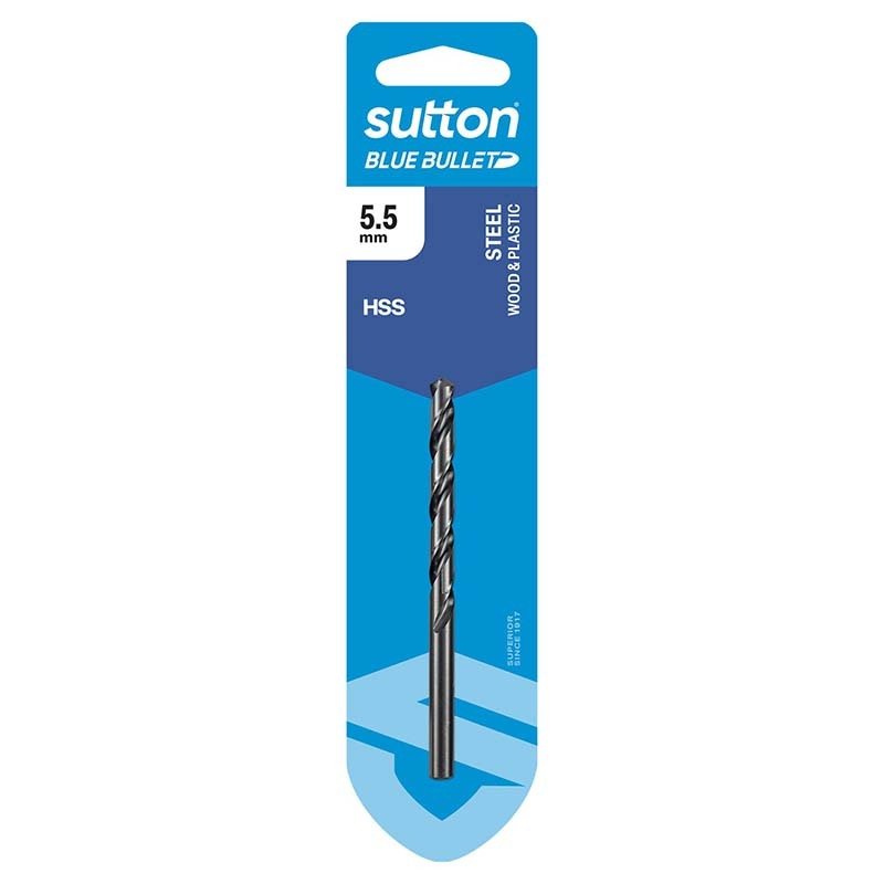 Sutton HSS Blue Bullet Jobber Drill Bit (Metric) - D102 - AIMS Industrial Supplies