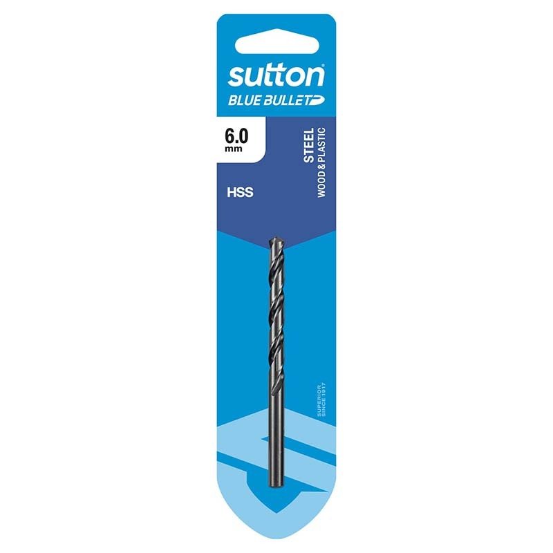 Sutton HSS Blue Bullet Jobber Drill Bit (Metric) - D102 - AIMS Industrial Supplies
