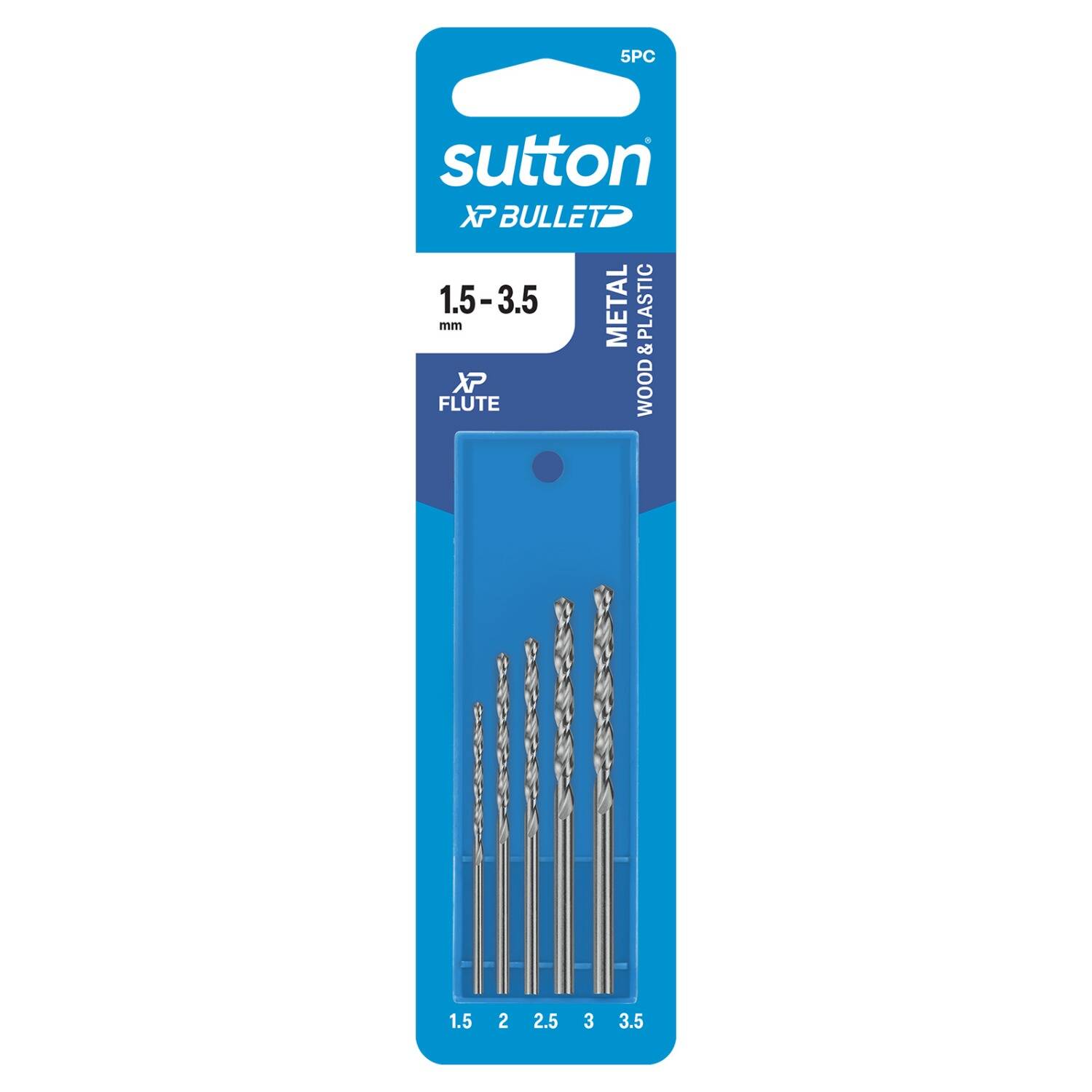 Sutton HSS Jobber Drill Bit Refill Set (Metric) - D2201