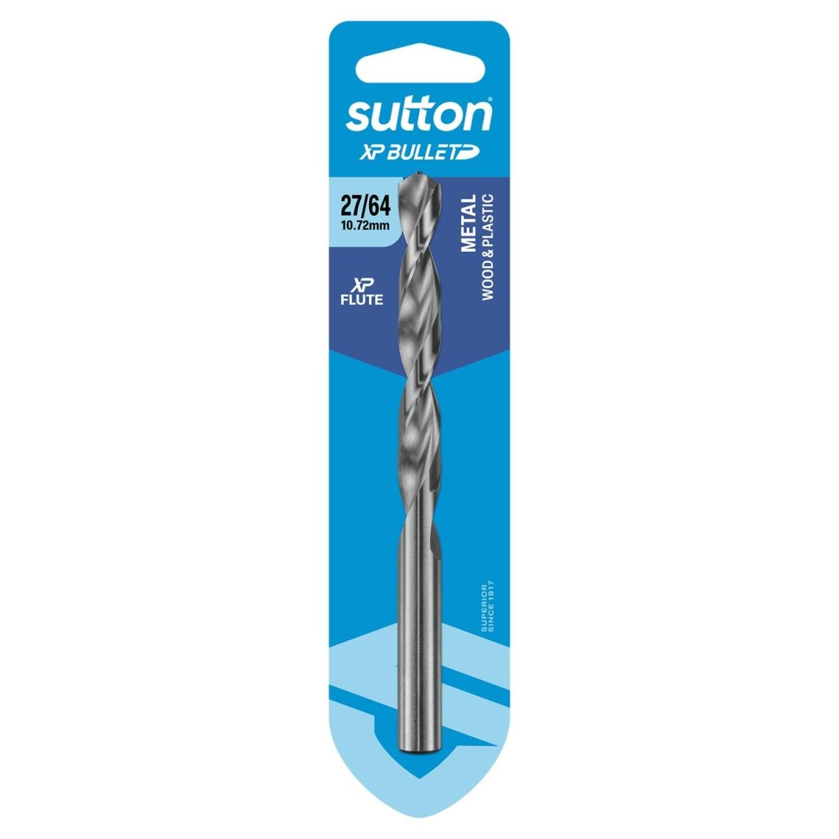 Sutton HSS XP Bullet Jobber Drill Bit (Imperial) - D220 - AIMS Industrial Supplies