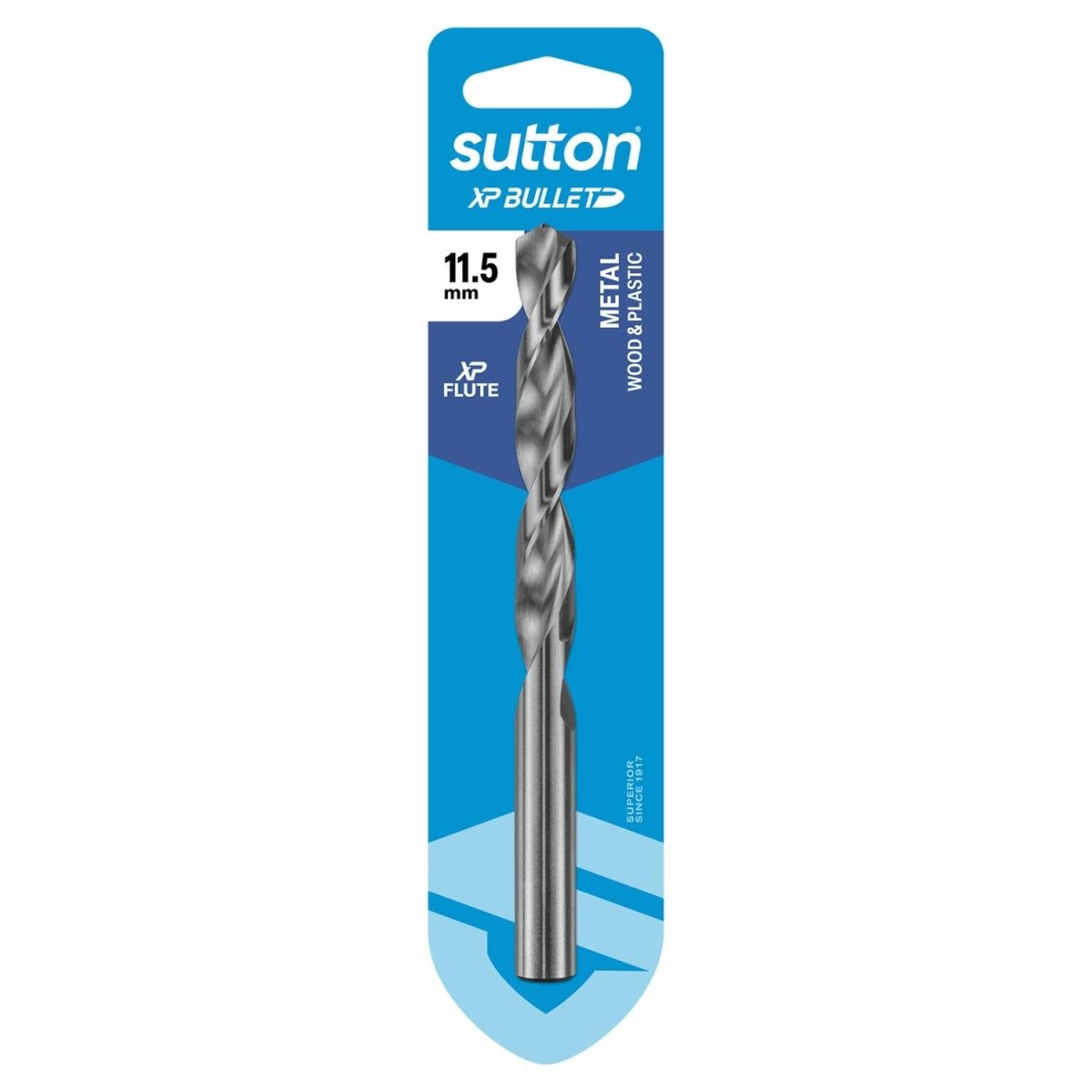 Sutton HSS XP Bullet Jobber Drill Bit (Metric) - D220 - AIMS Industrial Supplies