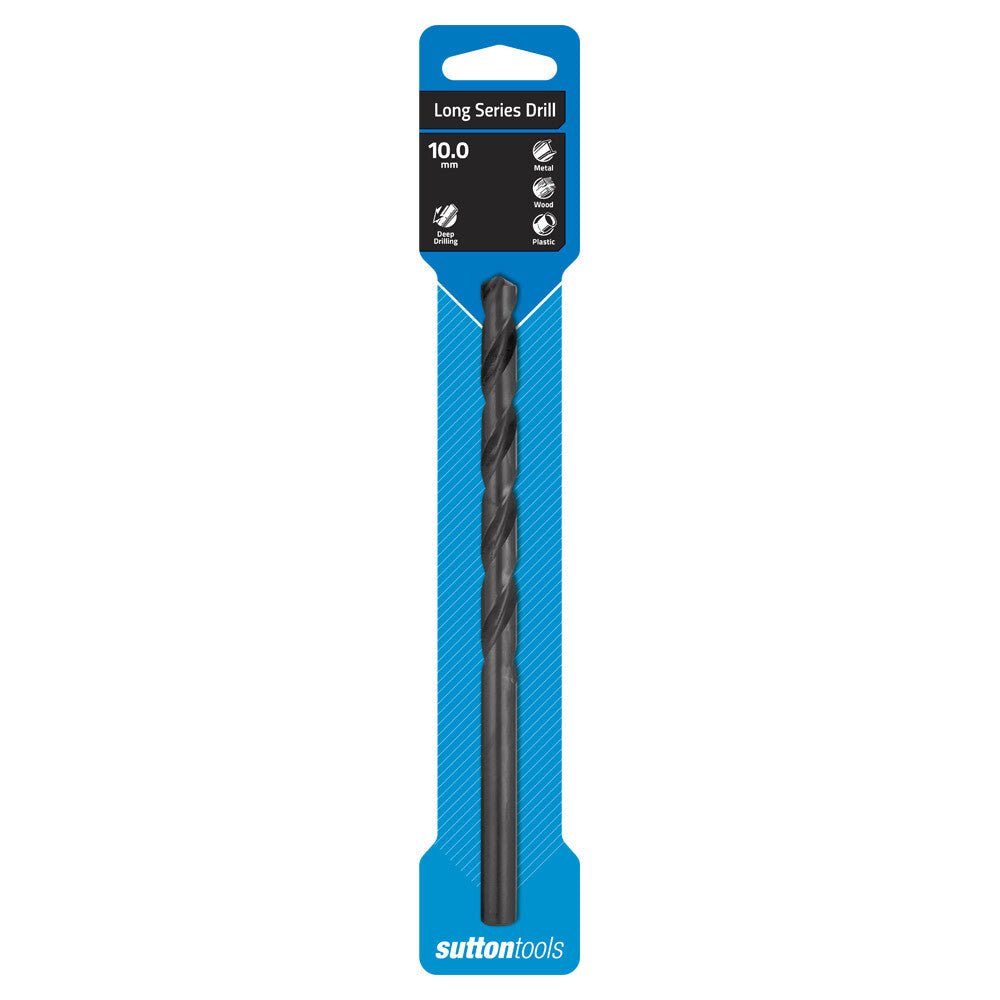 Sutton Long Series Drill Bit - ANSI B94-11 - HSS Metric - AIMS Industrial Supplies