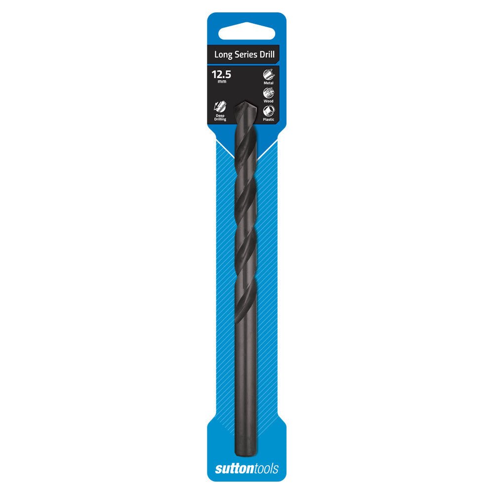 Sutton Long Series Drill Bit - ANSI B94-11 - HSS Metric - AIMS Industrial Supplies