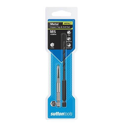 Sutton M105 Impact Tap - M - Tap & Drill Set - AIMS Industrial Supplies