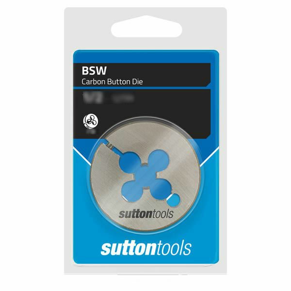Sutton M420 BSW 2" OD Button Die - Carbon Steel - AIMS Industrial Supplies