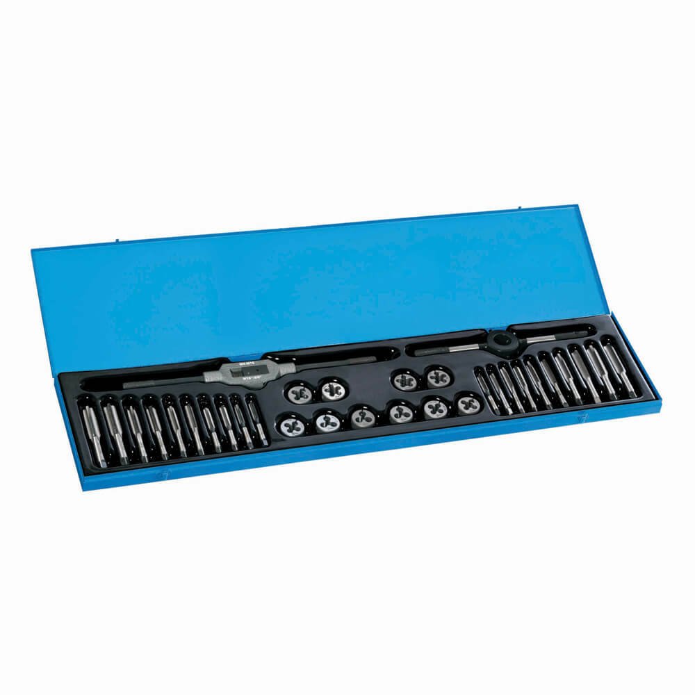 Sutton M500NFM33 33 piece UNF / Metric Tap and Die Set - Carbon Steel - AIMS Industrial Supplies