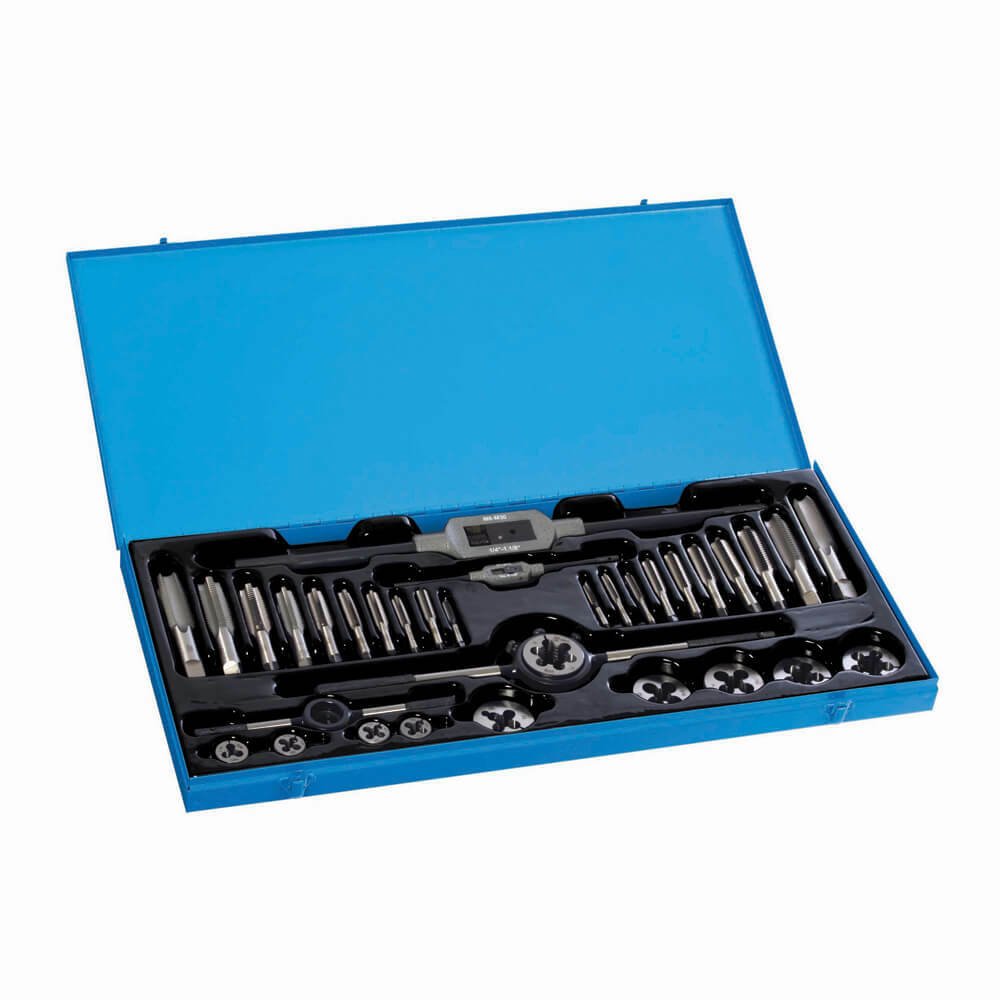 Sutton M500W35 35 piece BSW Tap and Die Set - Carbon Steel - AIMS Industrial Supplies