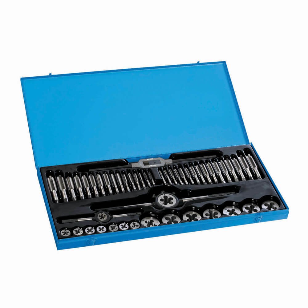 Sutton M500WNF52 52 piece BSW / UNF Tap and Die Set - Carbon Steel - AIMS Industrial Supplies