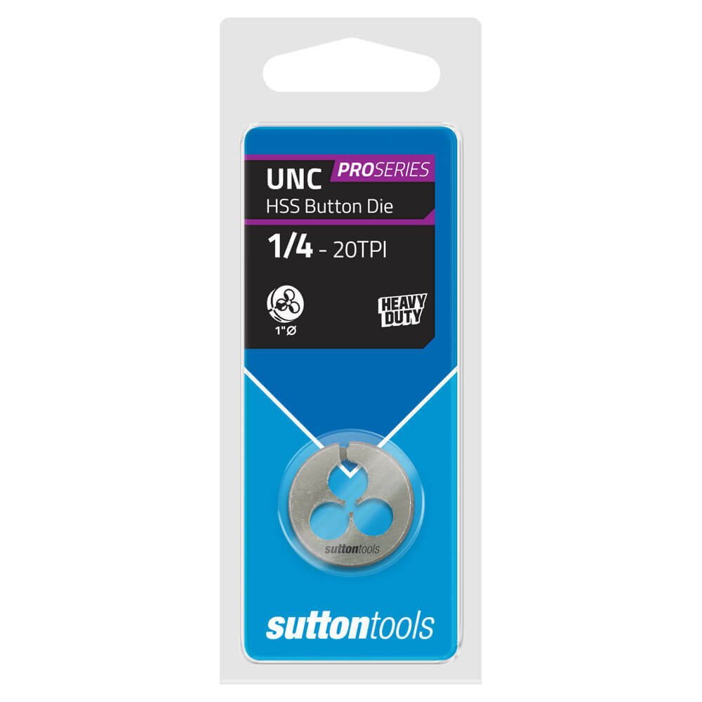 Sutton M561 UNC 1" OD Button Die - HSS - Pro Series - AIMS Industrial Supplies