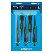 Sutton M7070005 2 - 6mm Centre Punch Set 5 piece - CRV - AIMS Industrial Supplies